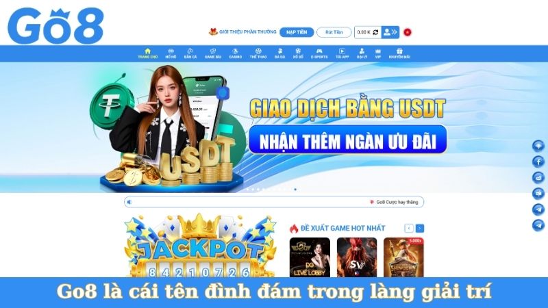 Go8 là cái tên đình đám trong làng giải trí